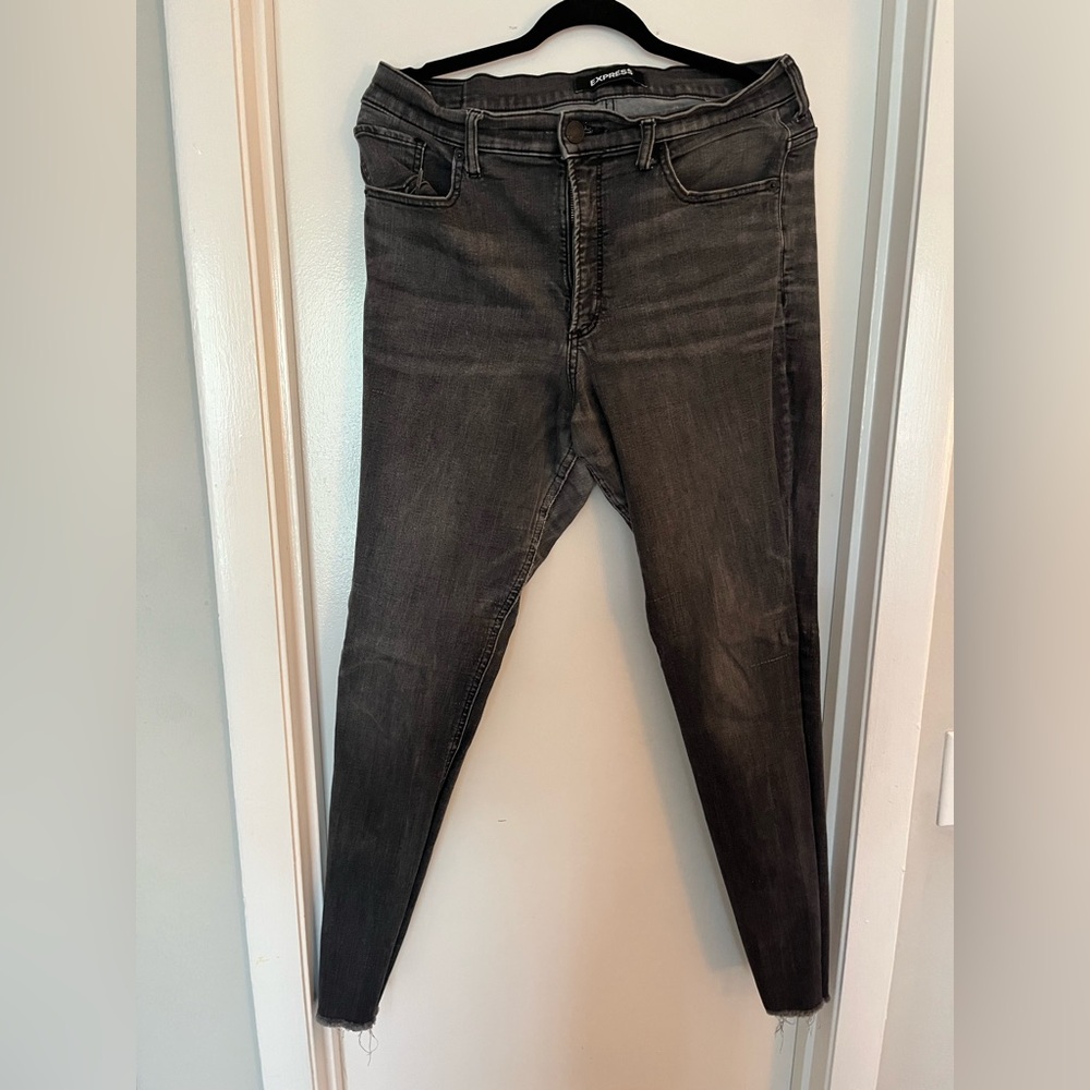 Express Black Skinny Jeans Modern Fit